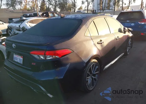 2020 Toyota Corolla Se из США, поврежденный, VIN 5YFS4RCE0LP043451